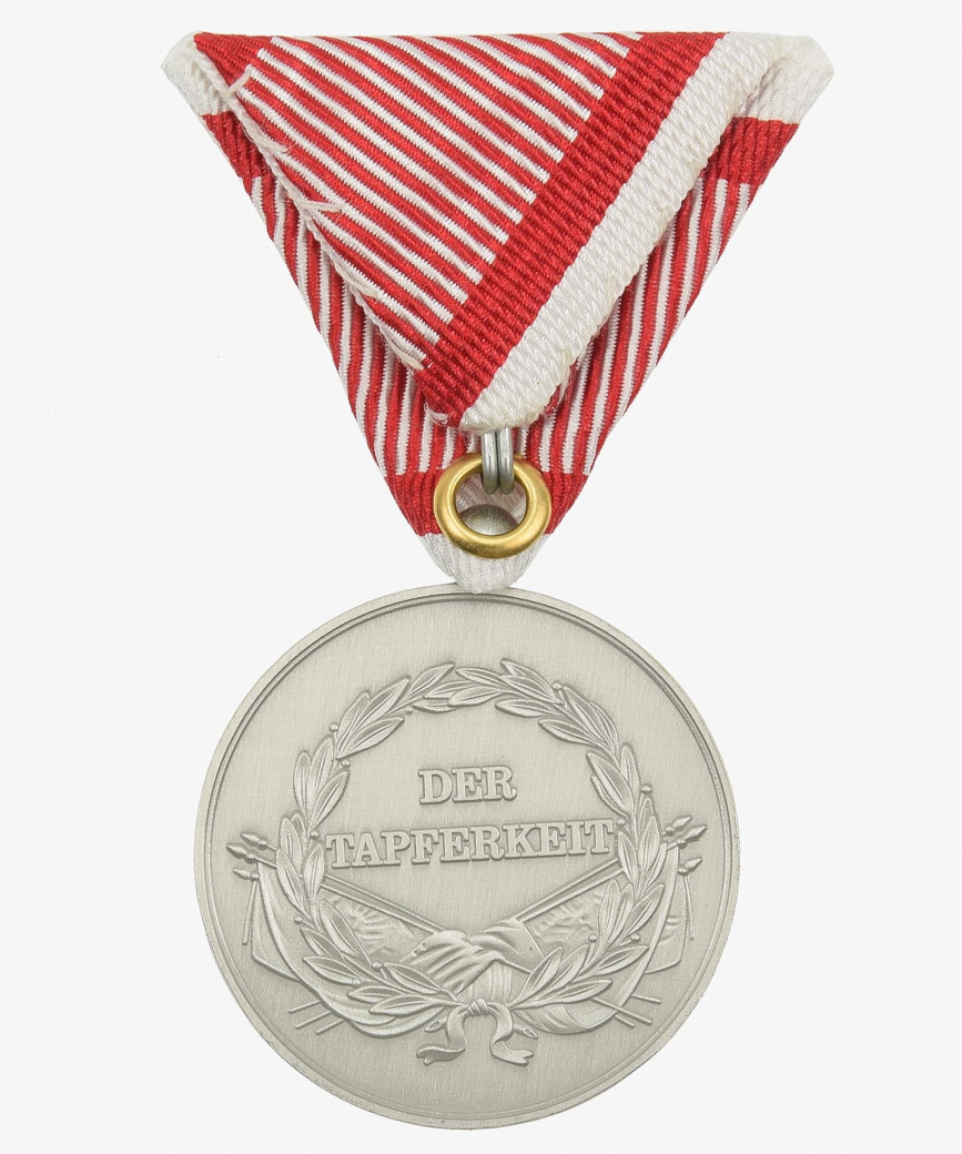 Austria, Imperial and Royal Franz Joseph I. Bravery Medal, Silver